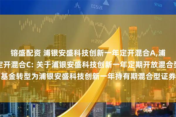 镕盛配资 浦银安盛科技创新一年定开混合A,浦银安盛科技创新一年定开混合C: 关于浦银安盛科技创新一年定期开放混合型证券投资基金转型为浦银安盛科技创新一年持有期混合型证券投资基金暨基金合同生效的提示性公告