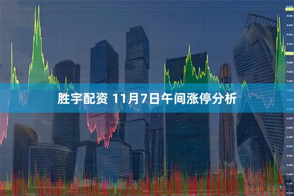 胜宇配资 11月7日午间涨停分析